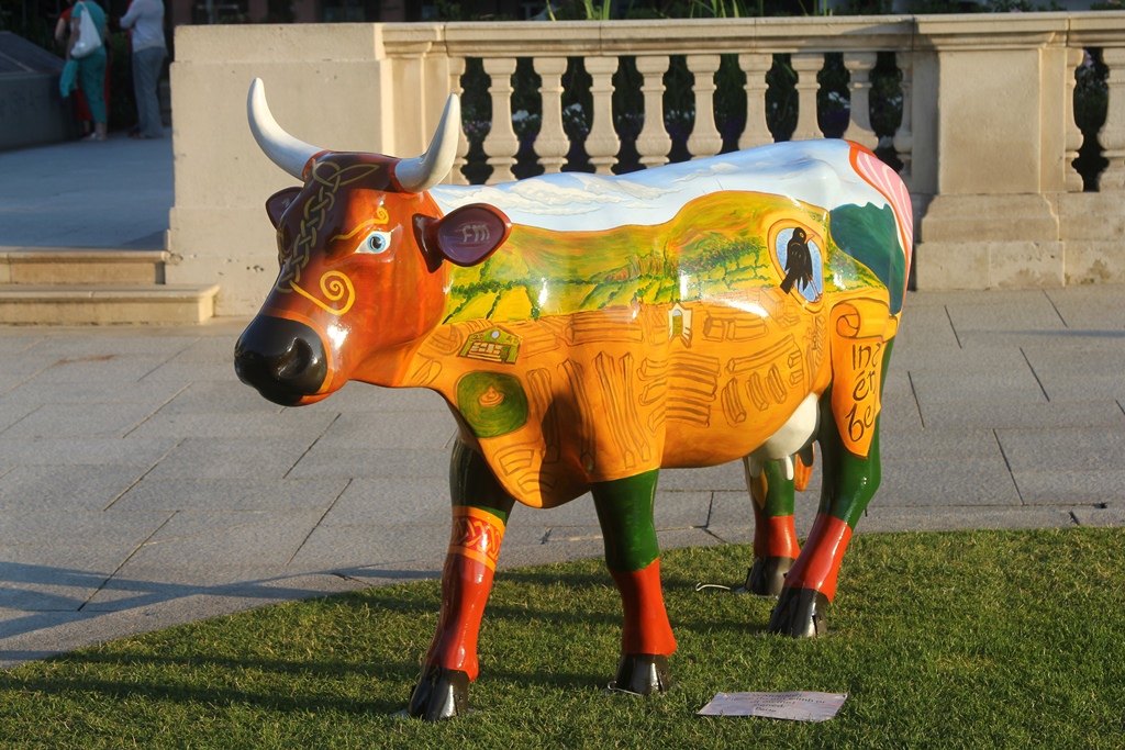 A Fiberglass Cow